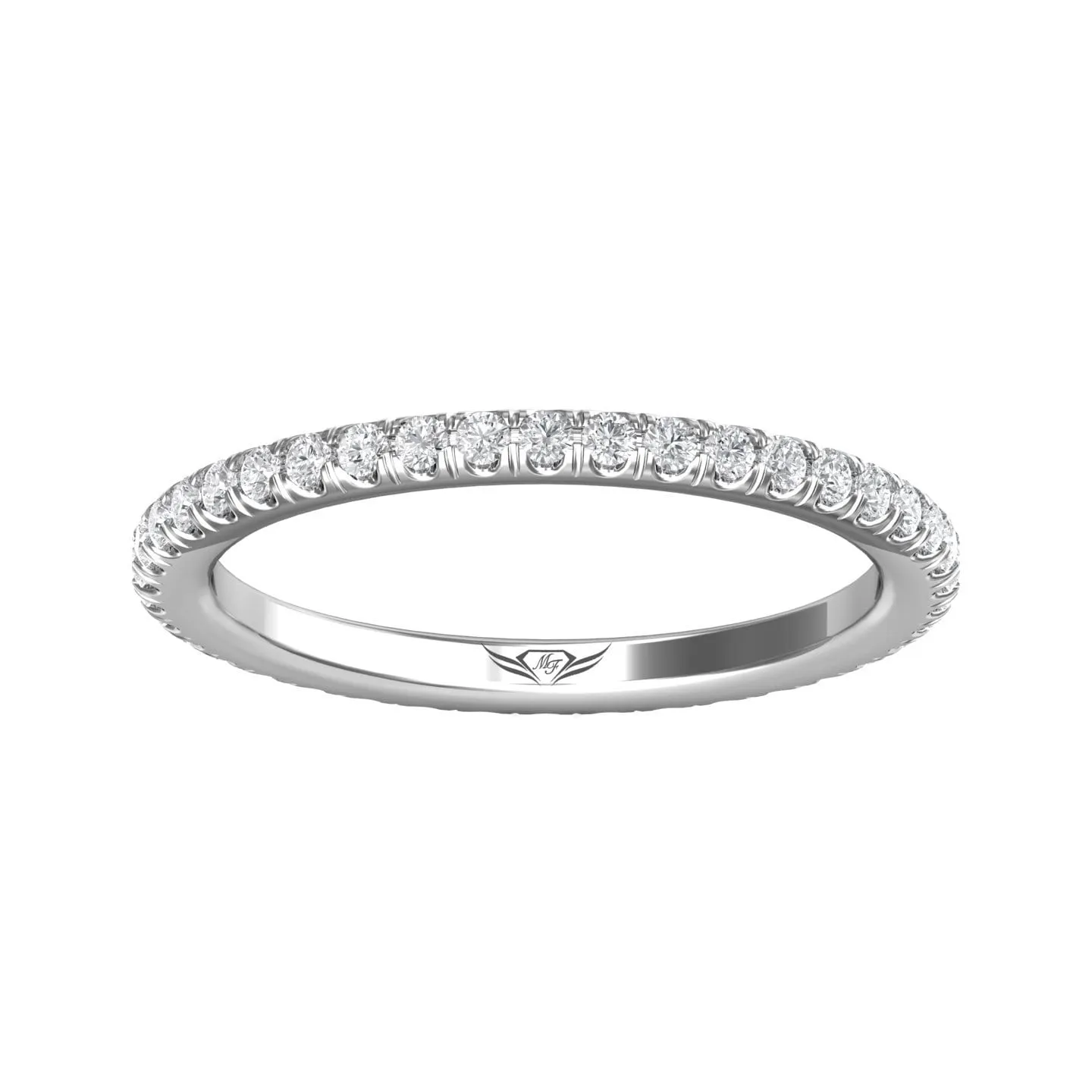 Micropave Wedding Band
