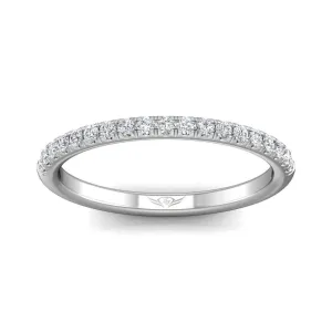 Micropave Wedding Band