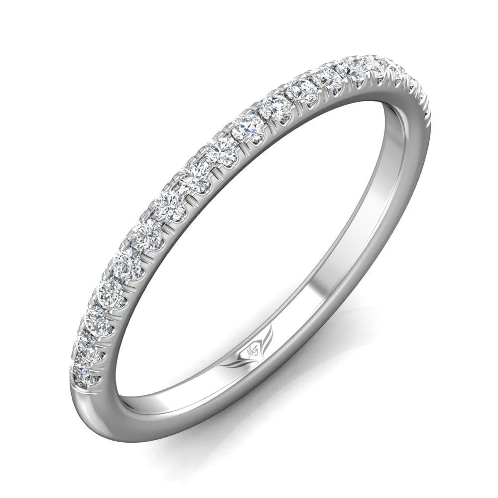 Micropave Wedding Band
