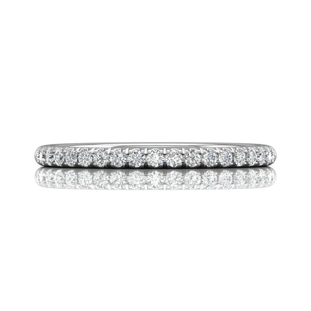 Micropave Wedding Band
