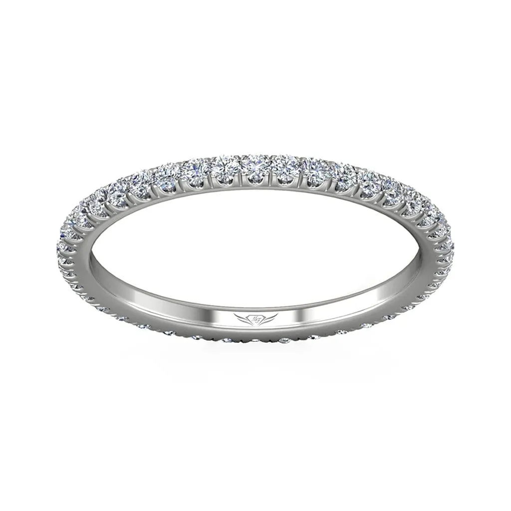 Micropave Wedding Band