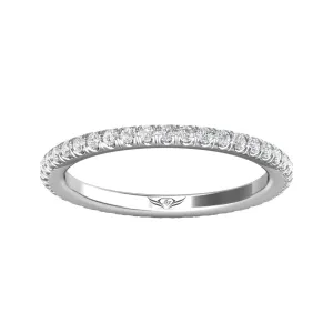 Micropave Wedding Band