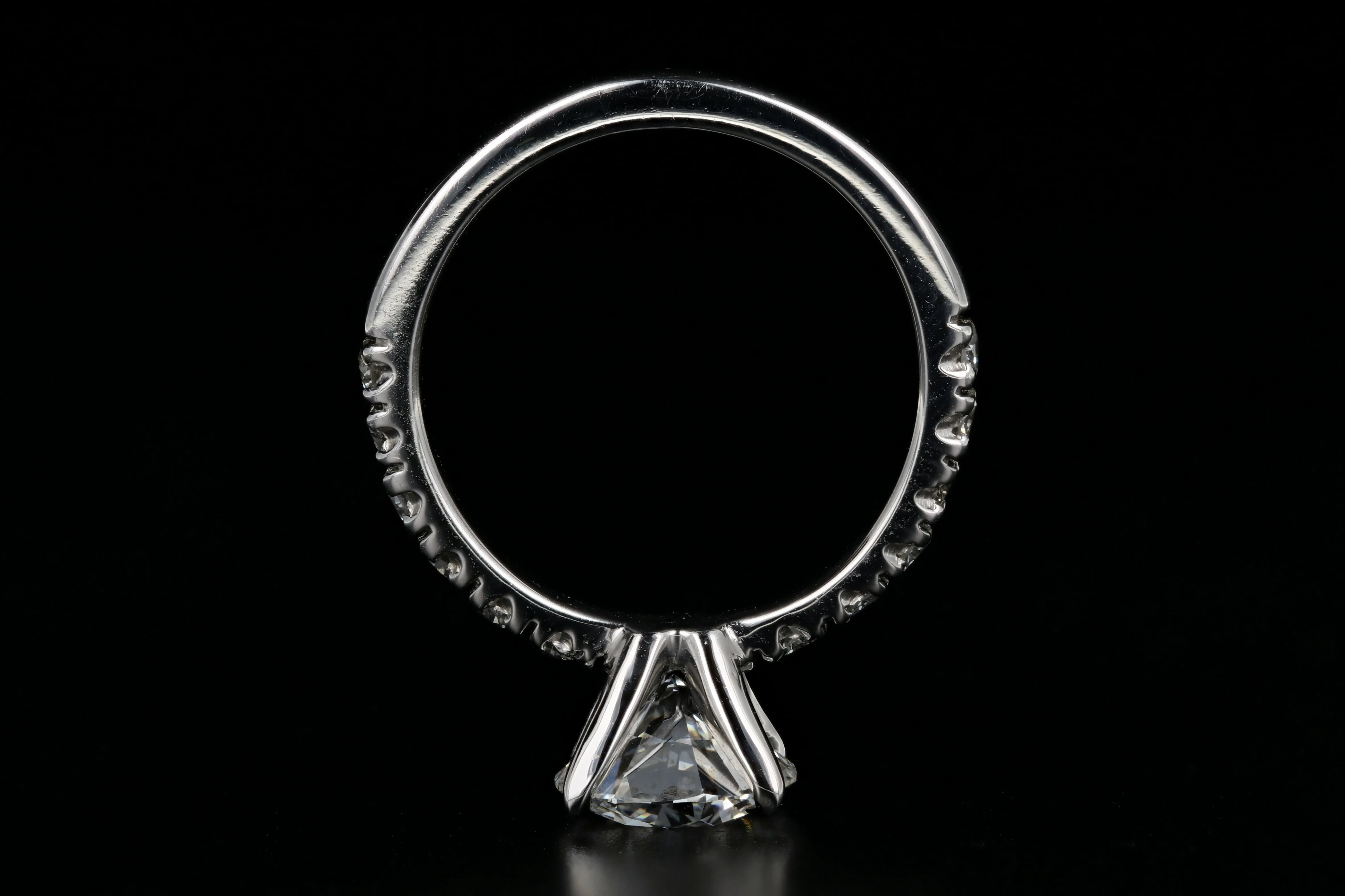 Modern Platinum 1.50 Carat Diamond Ring GIA Certified