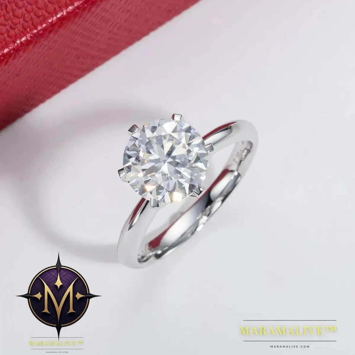 Moissanite White Gold Rings: Affordable & Durable Luxury Jewelry