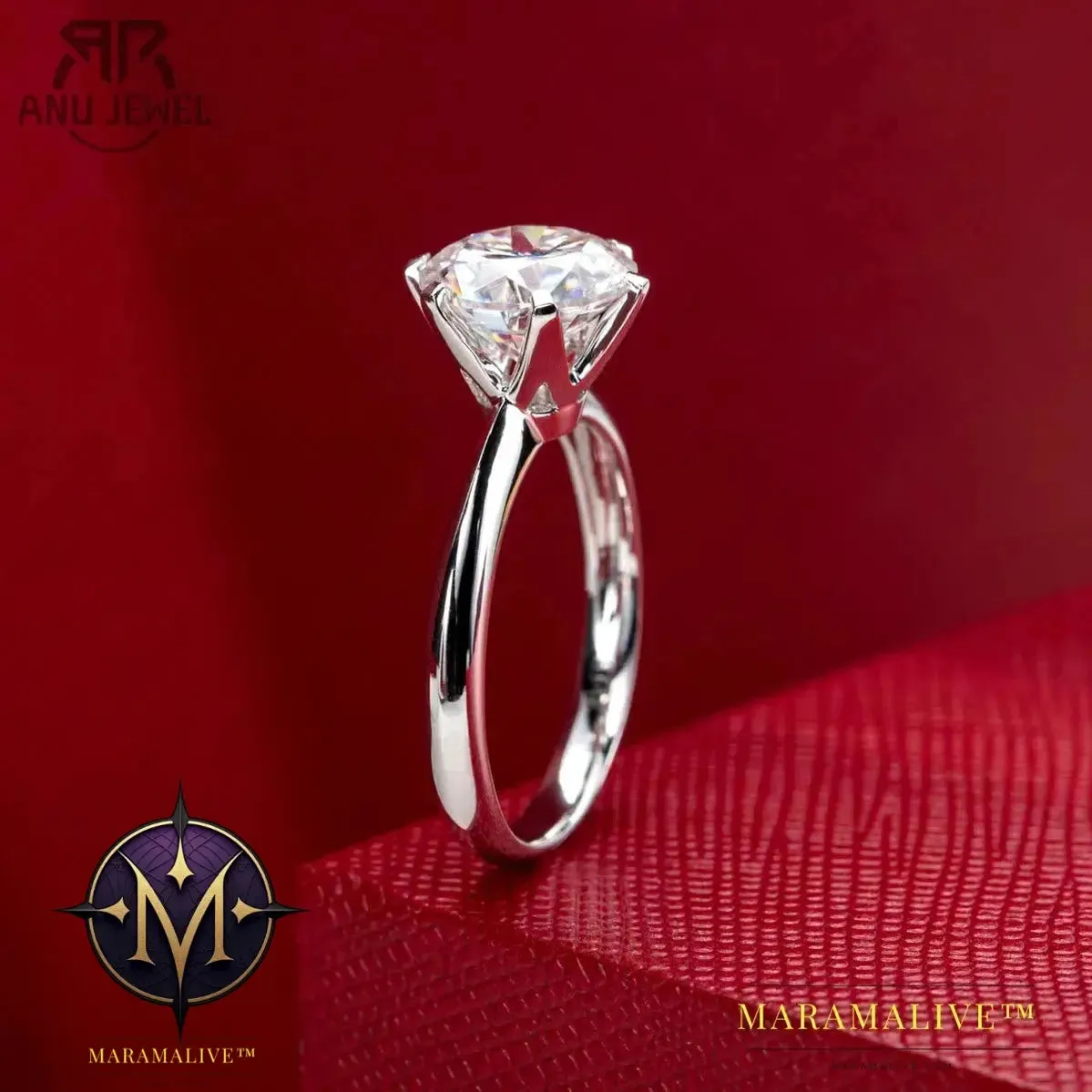 Moissanite White Gold Rings: Affordable & Durable Luxury Jewelry