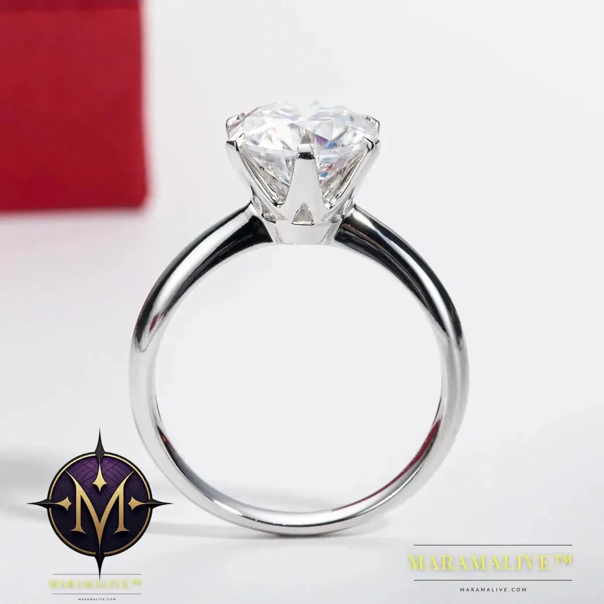 Moissanite White Gold Rings: Affordable & Durable Luxury Jewelry