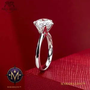 Moissanite White Gold Rings: Affordable & Durable Luxury Jewelry