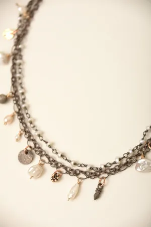 MULTI STRAND PEARL BRACELET