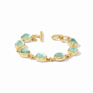 Nassau Demi Stone Bracelets, gold