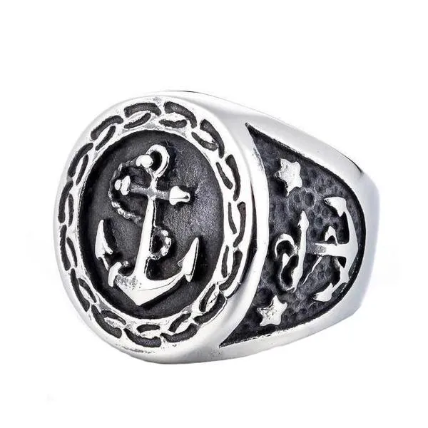 Navy Anchor Ring