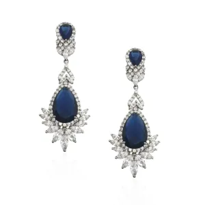 ON SALE - classic sapphire statement earring - Jubilee - Exclusive at Kezani