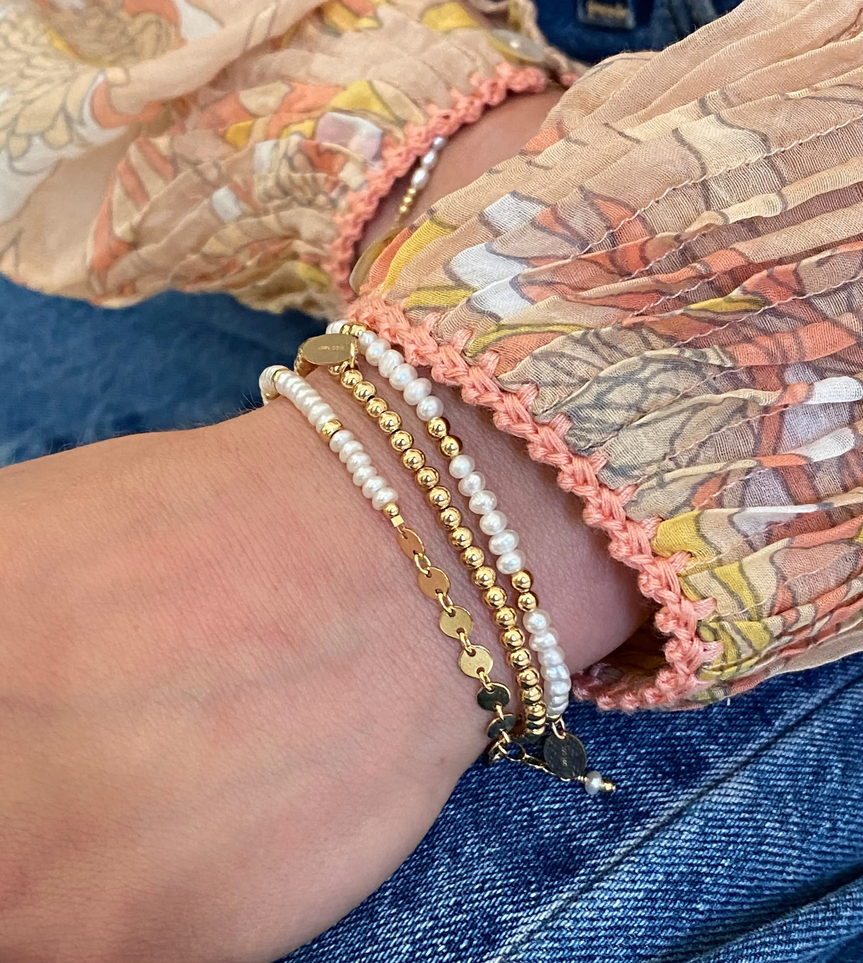 Parker Bracelet - Pearl