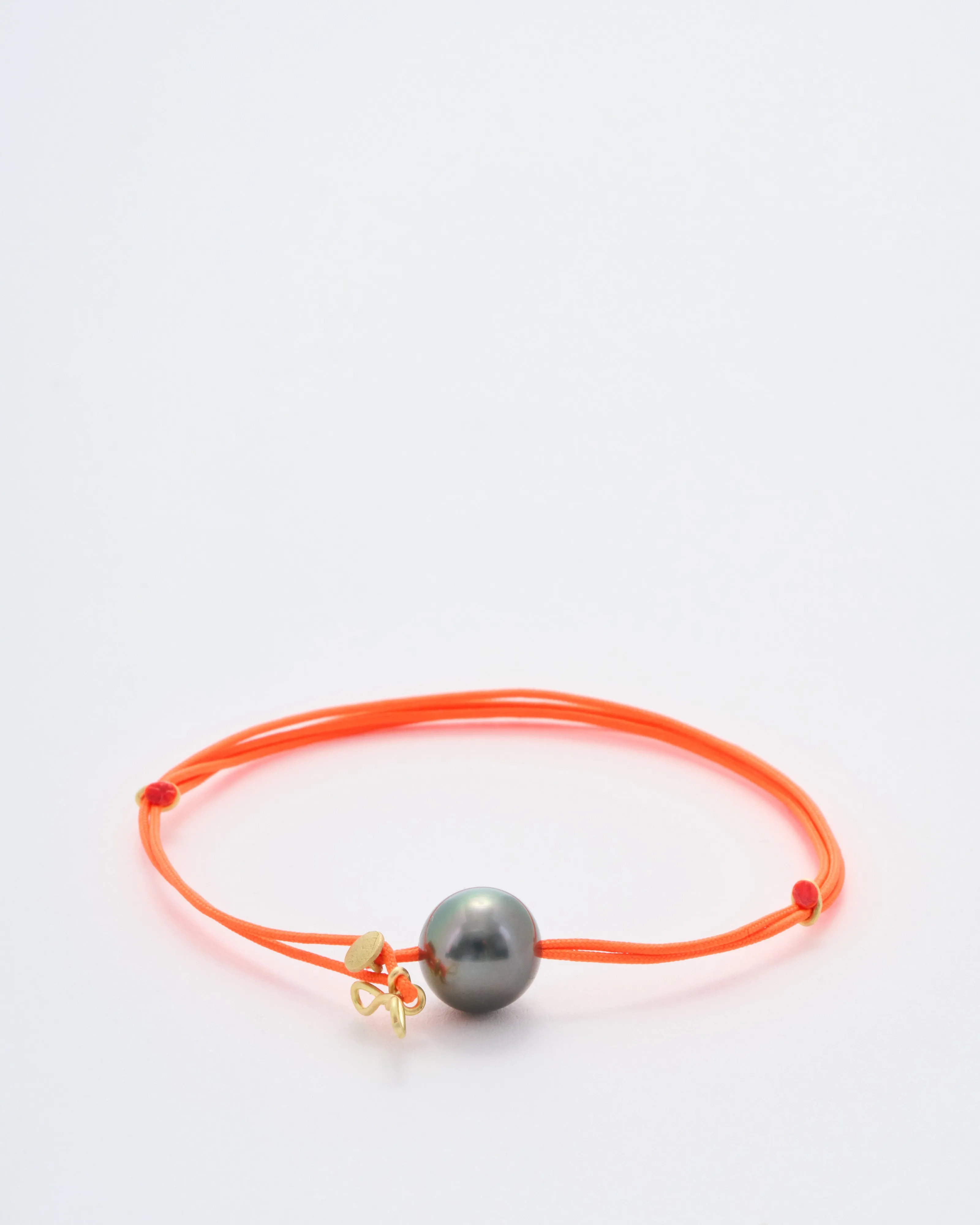 pearl adjustable cord bracelet