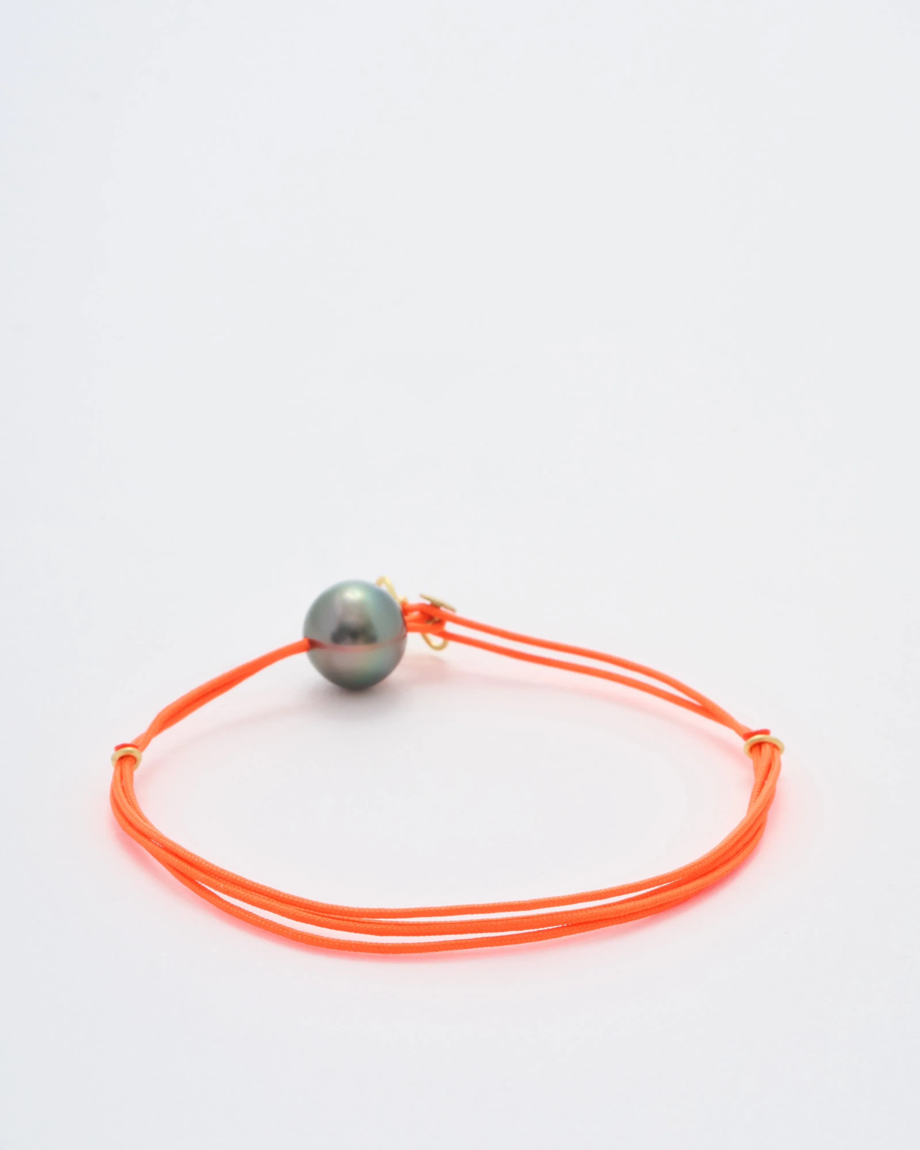 pearl adjustable cord bracelet