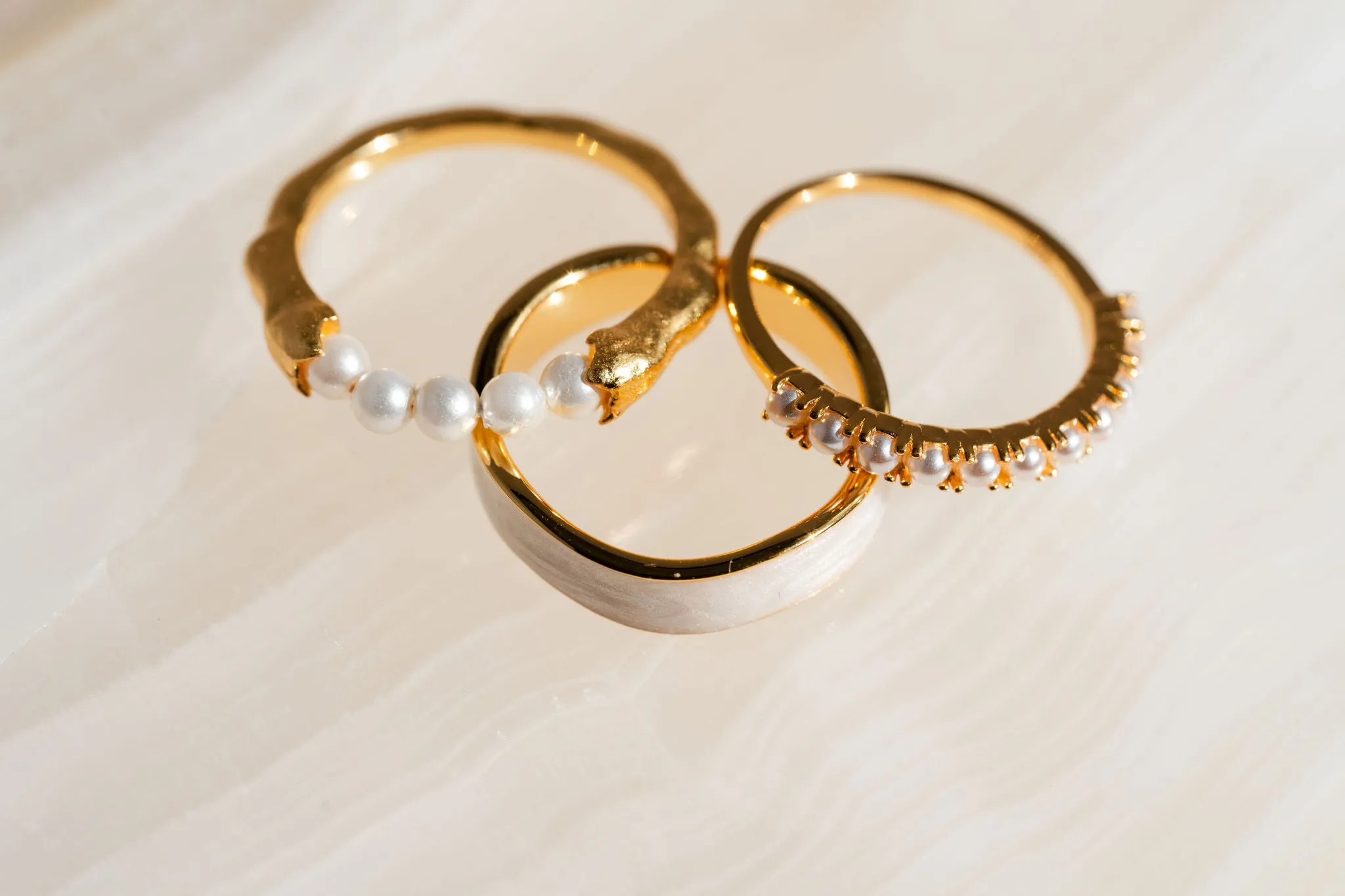 Pearl Eternity Ring