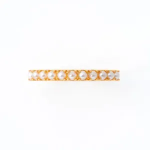 Pearl Eternity Ring