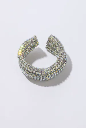 Pearl Octopuss.y Cleopatra Bangle in Silver