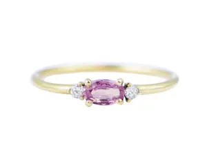 Pink Sapphire Ring
