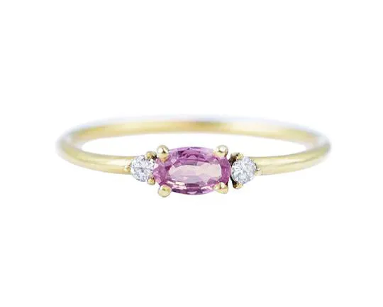 Pink Sapphire Ring