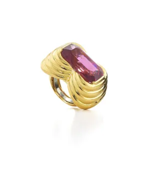 Plateau Ring, Rubellite