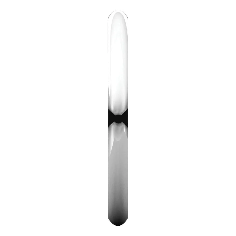 Platinum 2mm Comfort Fit Band, Size 10