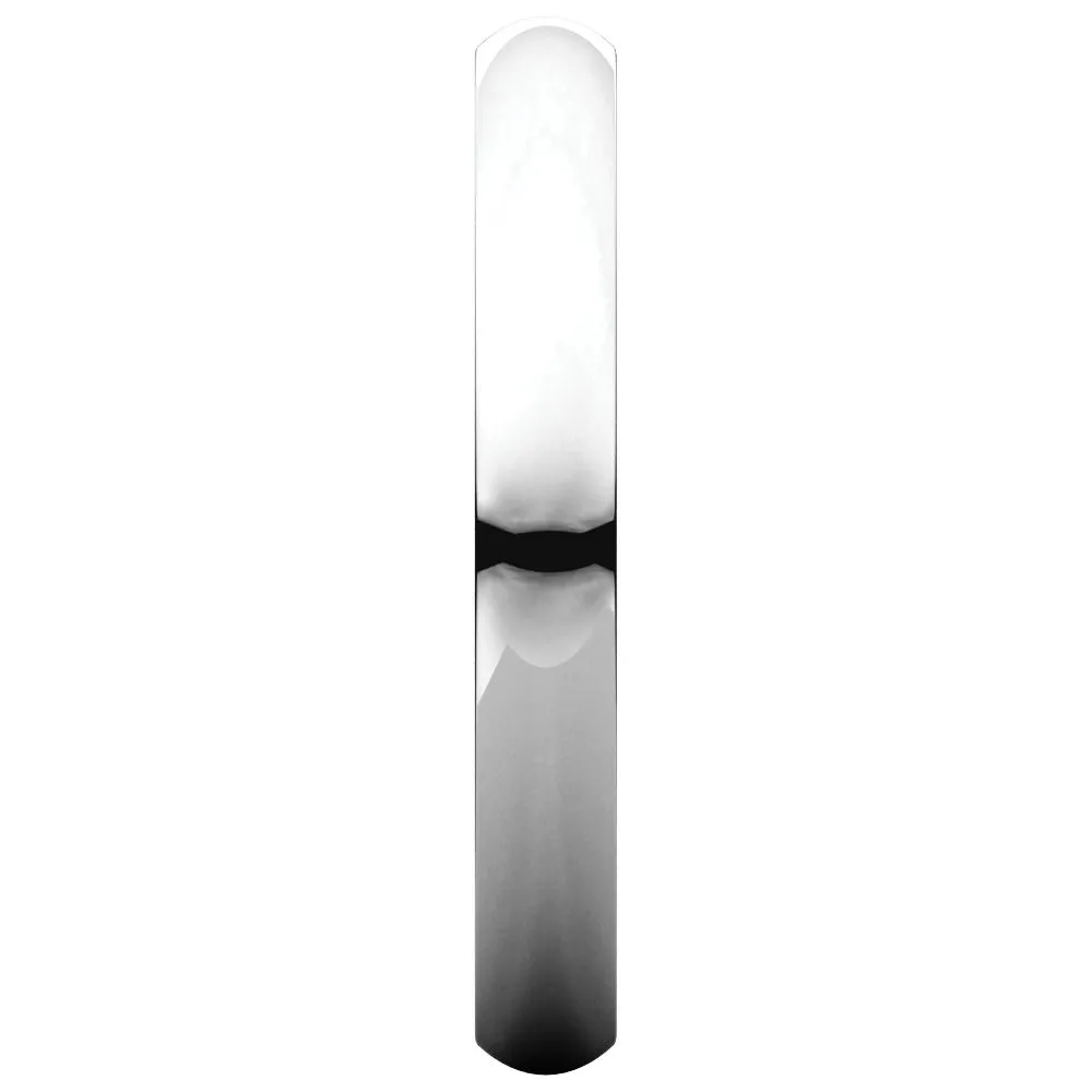 Platinum 3mm Heavy Comfort Fit Band, Size 6