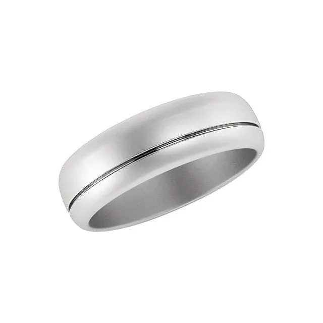 Platinum 6mm Band Size 11