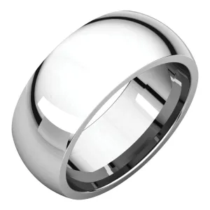 Platinum 8mm Comfort Fit Band, Size 11