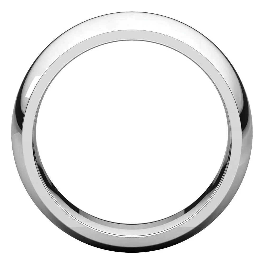 Platinum 8mm Comfort Fit Band, Size 11