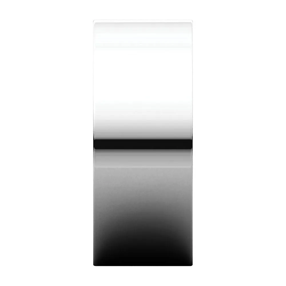 Platinum 8mm Flat Band, Size 10