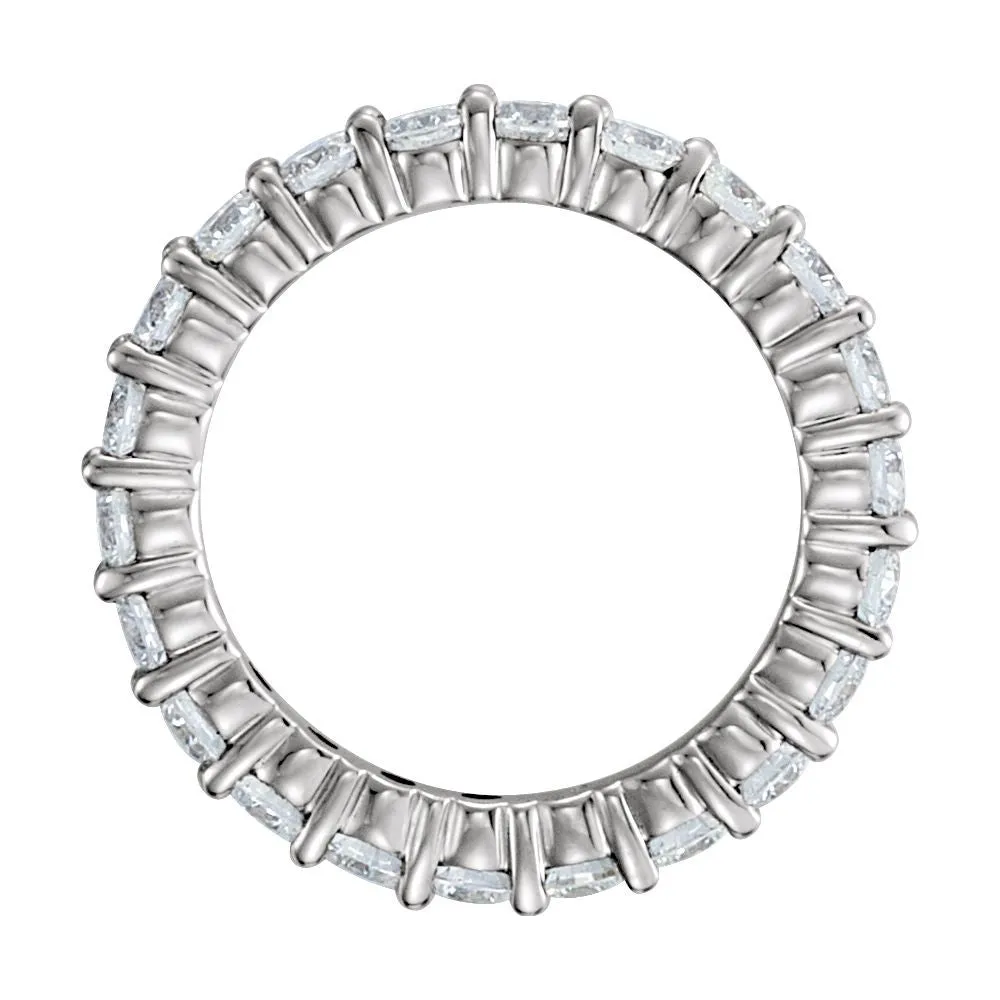 Platinum Eternity Band, Size 7