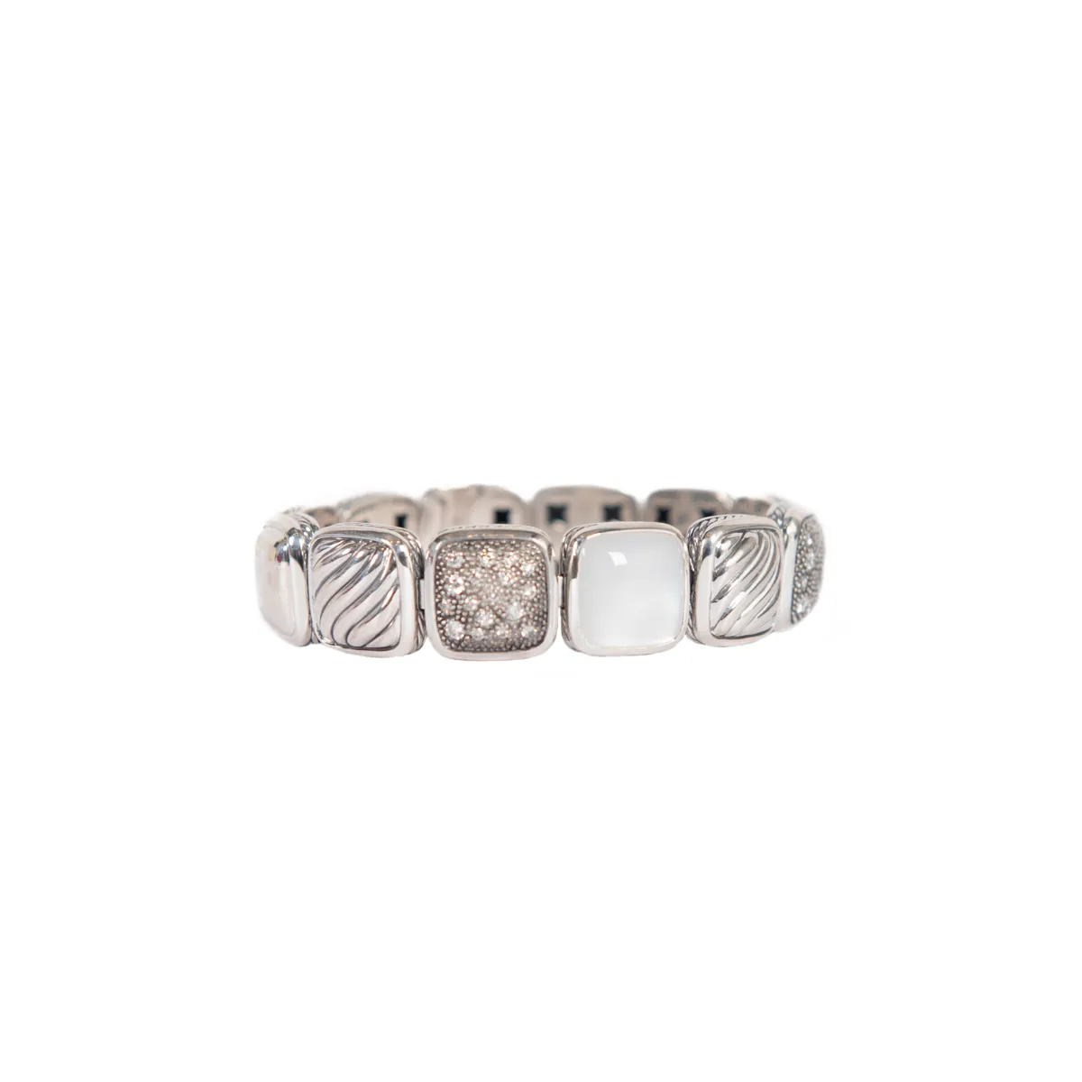 Pre-Owned David Yurman Chiclet Bracelet