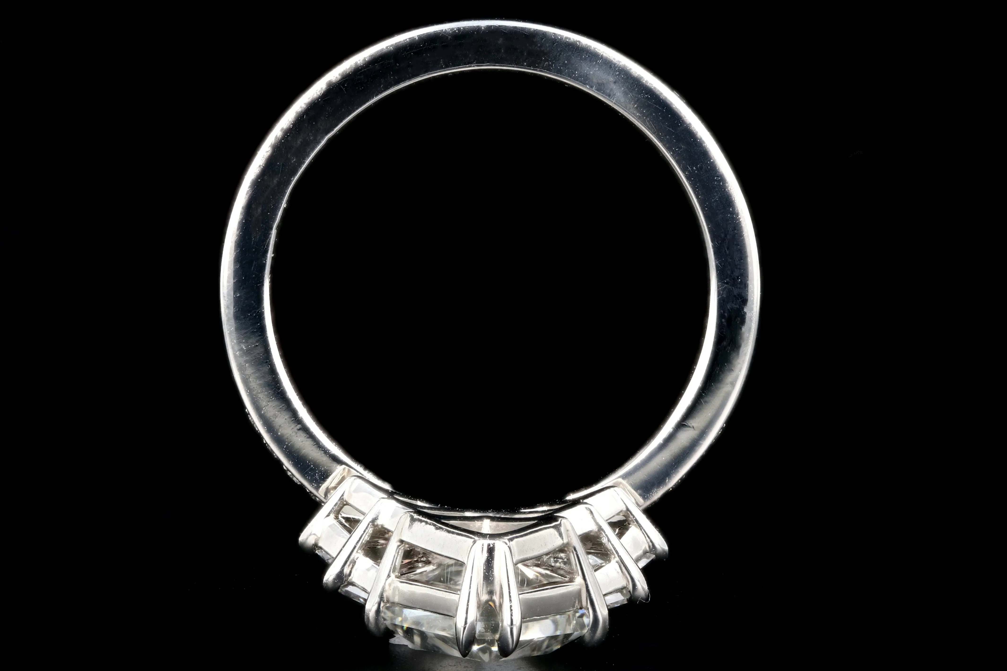 "The Gatsby" Platinum 2.49 Carat Kite/Lozenge Cut Diamond Engagement Ring
