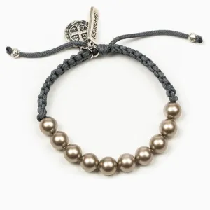 Radiant Pearl Bracelet (BR00082-S-PLA-105)