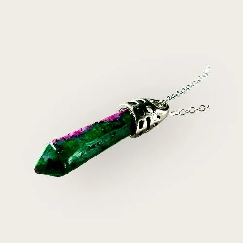 Ruby Fuchsite Necklace