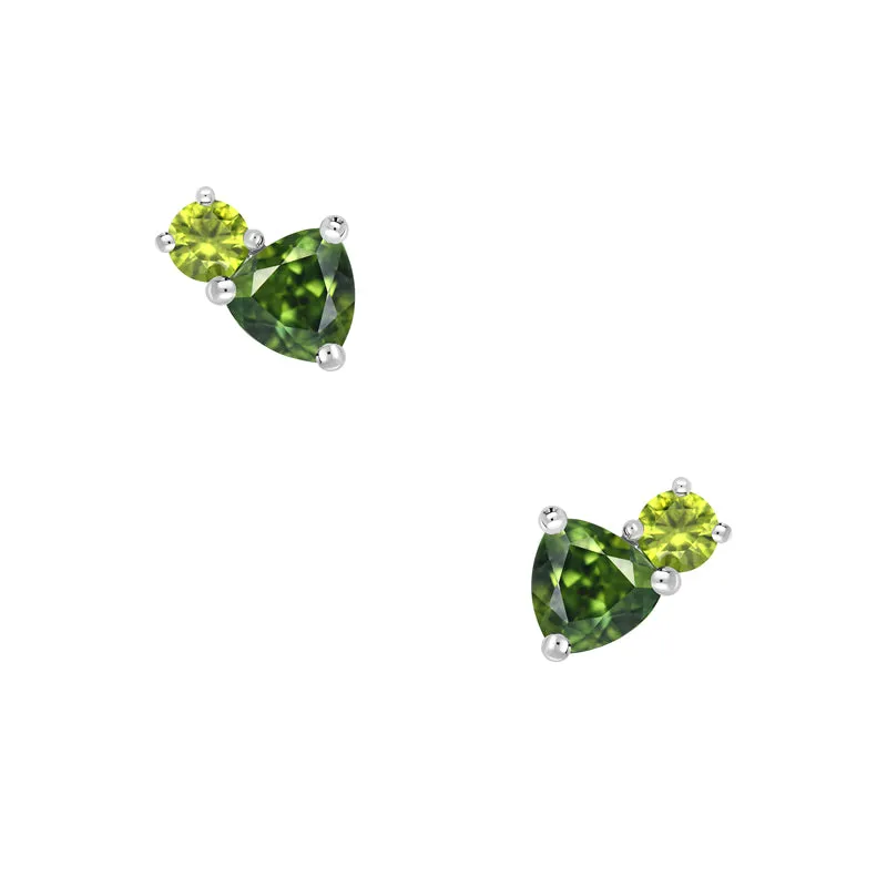 Sapphire Dreams Toi Et Moi Earrings