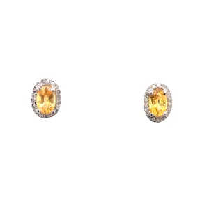 Sapphire Stud Earrings