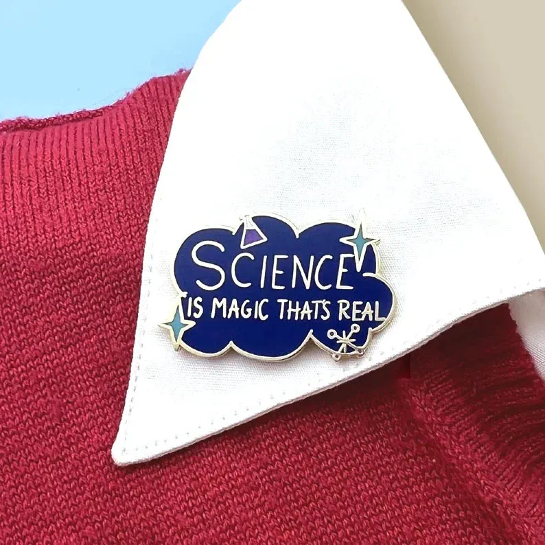 Science Is Magic That's Real Lapel Pin | Jubly-Umph