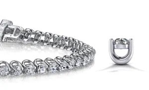 Scoop Link Lab-Grown Diamond Tennis Bracelet with 2.03 ct.(finished) 2.1mm