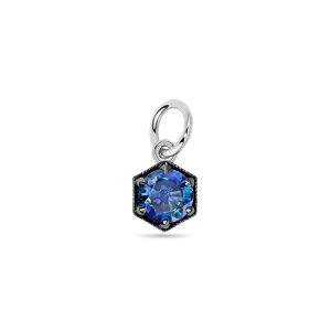Selene Pendant in Blue Sapphire