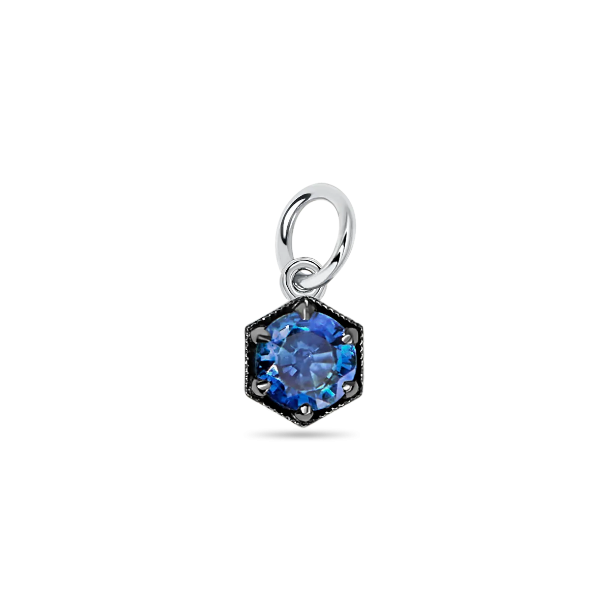 Selene Pendant in Blue Sapphire