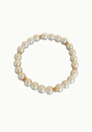 Sivalya White Pearl Bracelet - Elsie