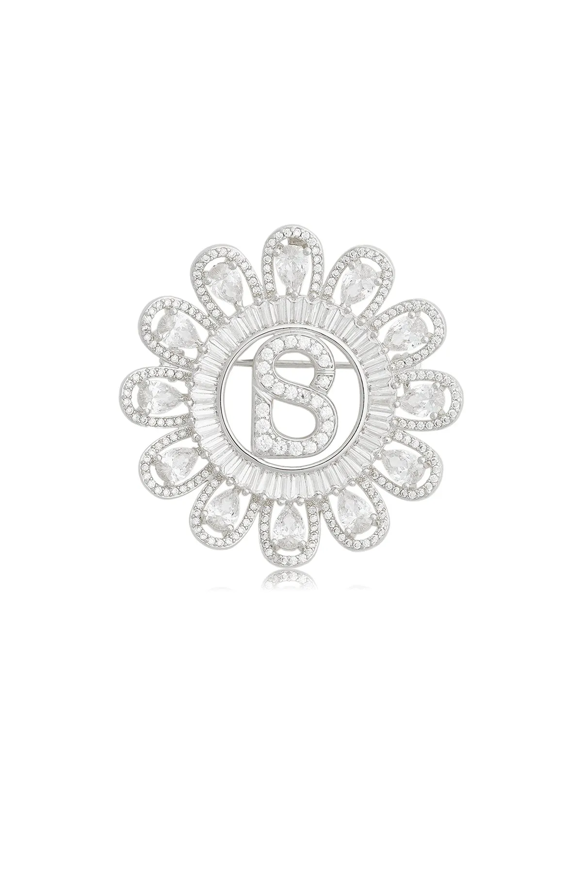 Solara Brooch - Silver