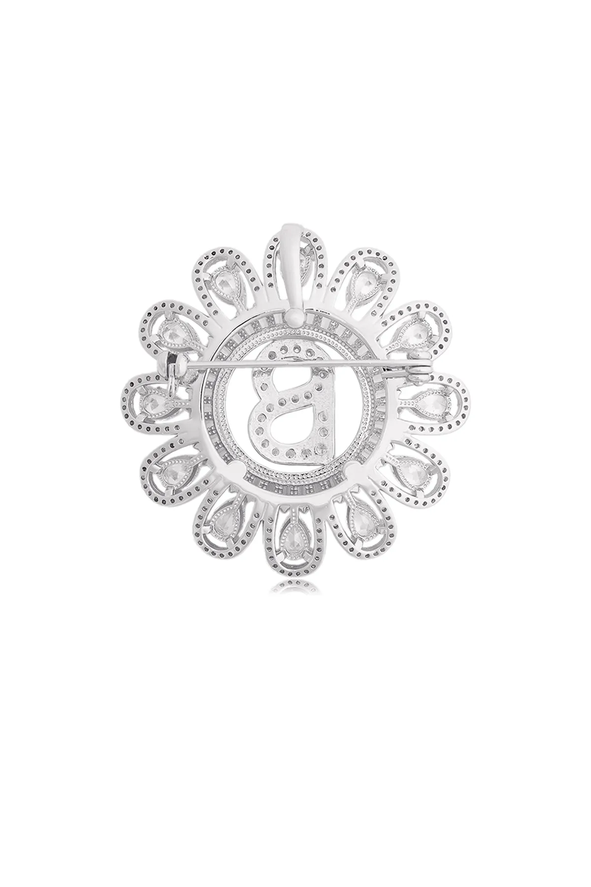 Solara Brooch - Silver