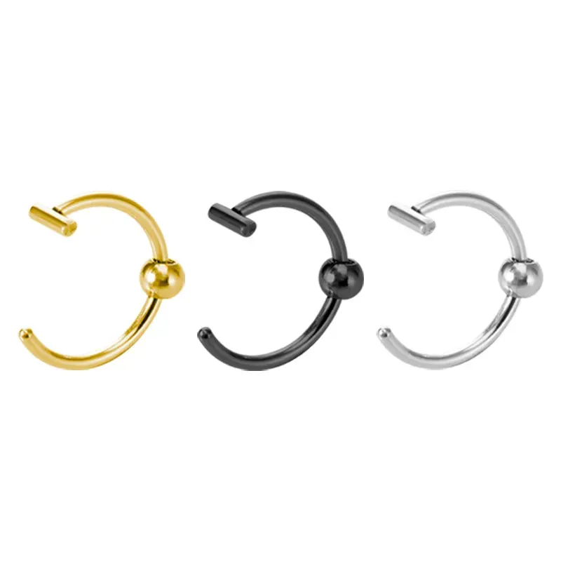 Stainless Steel Lip, Nose, Septum Rings