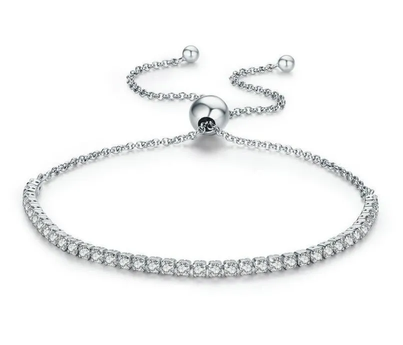Star Shining Silver Women's Bracelet