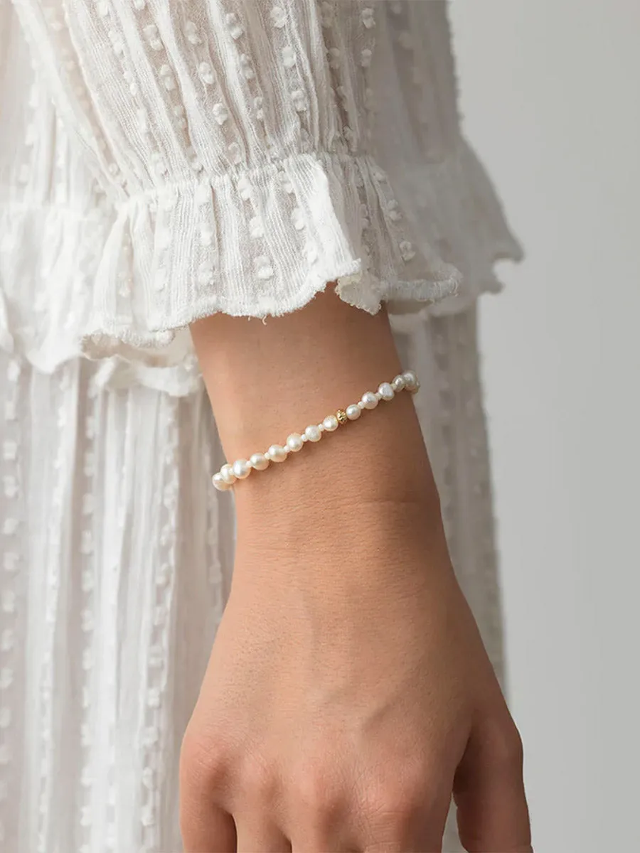 Stellar Pearly Bracelet