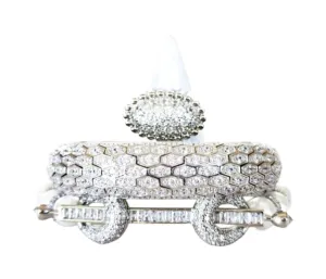 Sterling Silver Ring and Bracelets Combo