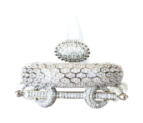 Sterling Silver Ring and Bracelets Combo