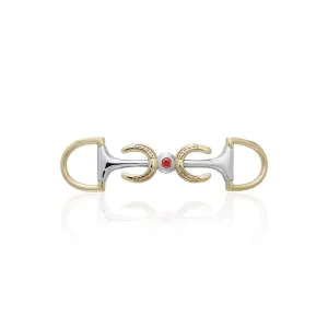 Stirrup and Horseshoe Brooch MBC069